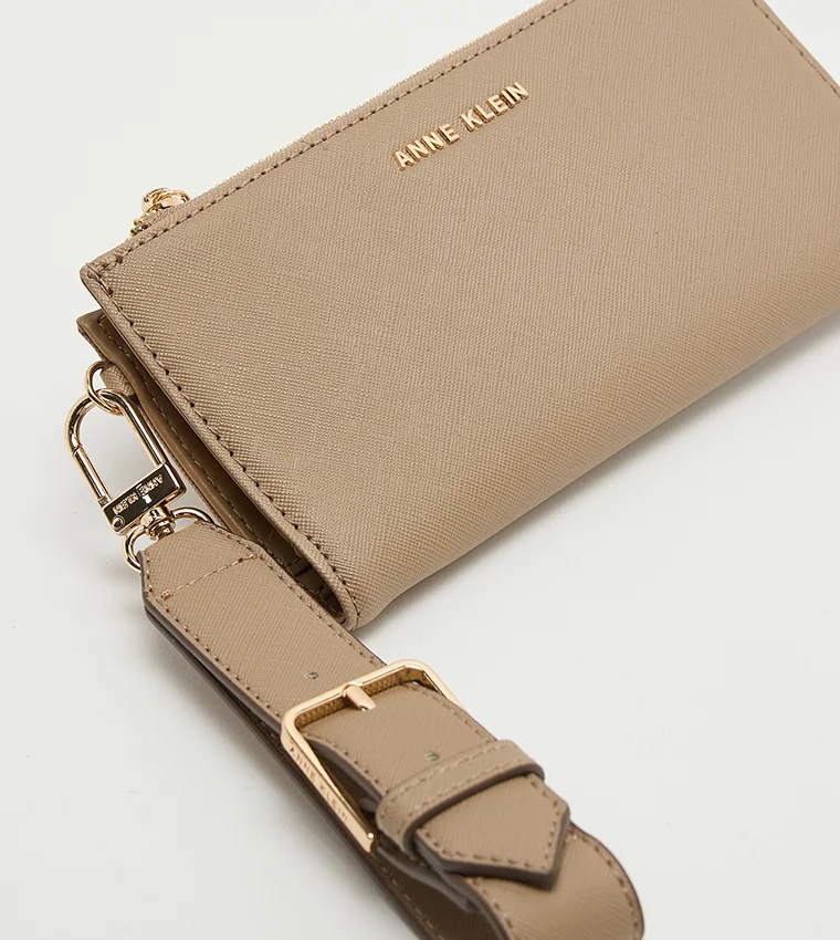 ANNE KLEIN  Anne Klein Textured Zippered Wallet for Women | Best Price UAE